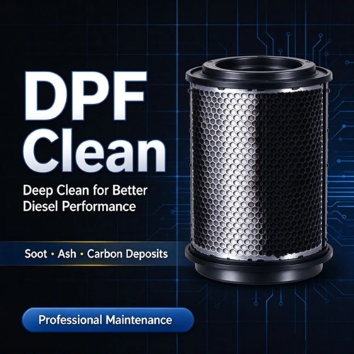 DPF Glan|Glanadh, Buntáistí & Modhanna Scagaire Cáithníneach Díosail Gairmiúla
